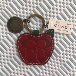 Coach Apple keychain 🍎